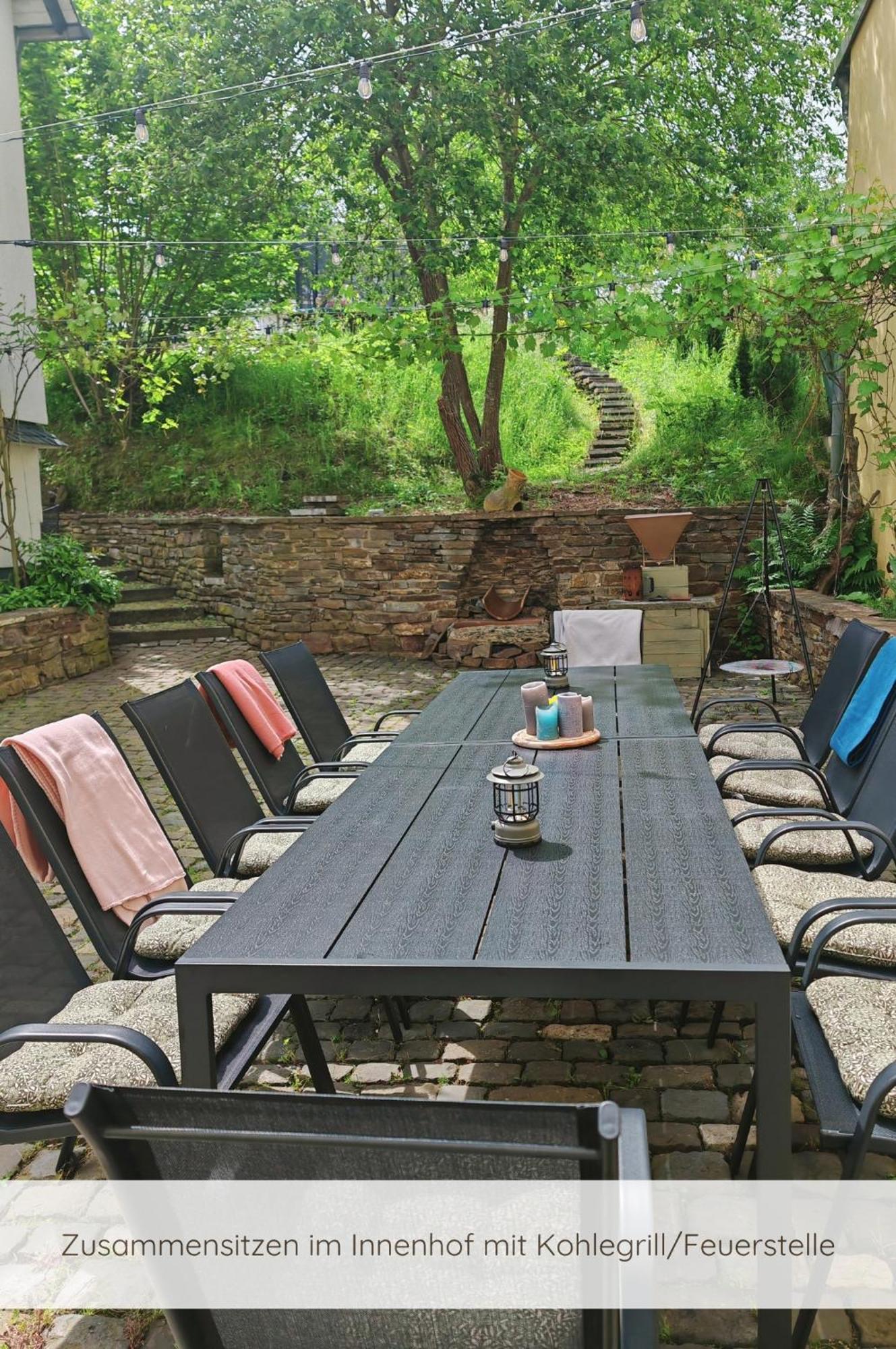 Hofgut Eveshausen - Das Ferienhaus In Der Natur Fuer Familien Und Gruppen Dommershausen Exterior foto